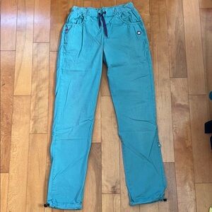 E9 Climbing Pants - Teal / Purple